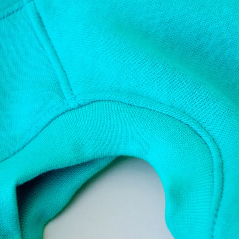 Warmes Sweatshirt "COZY" - türkis