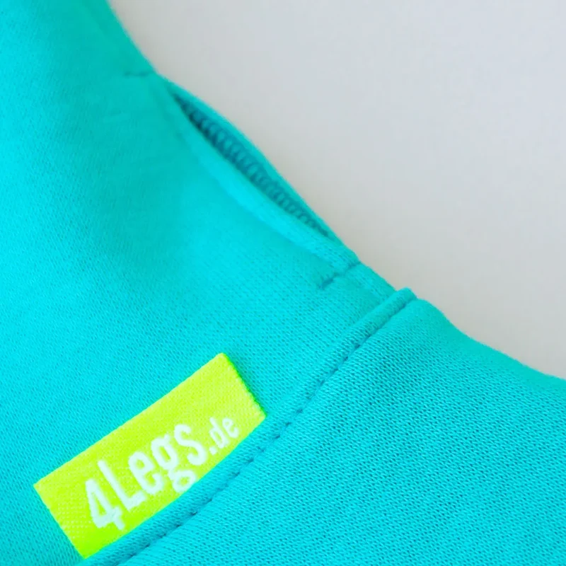 Warmes Sweatshirt "COZY" - türkis