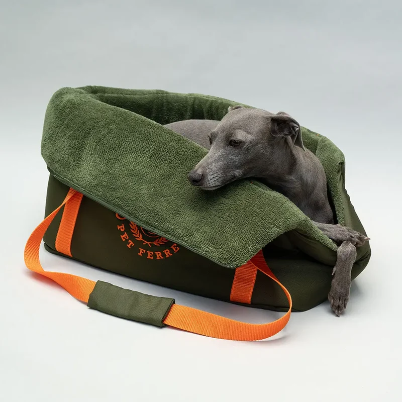 Sommertasche "Dog del Mare" oliv