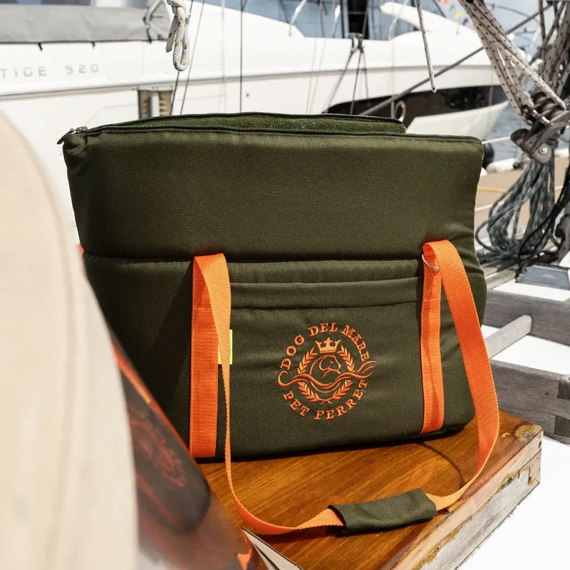 Sommertasche "Dog del Mare" oliv