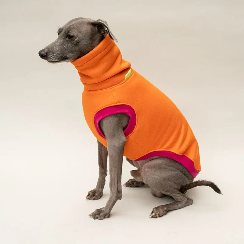 Sweatshirt "COZY" - Orange-Pink