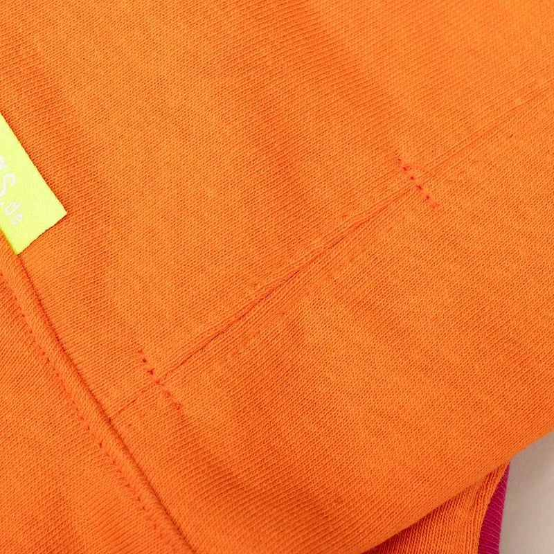 Sweatshirt "COZY" - Orange-Pink