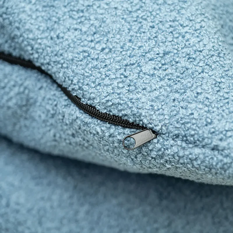 Luxus-Hundebett „Canapé Teddy Deluxe“ hellblau