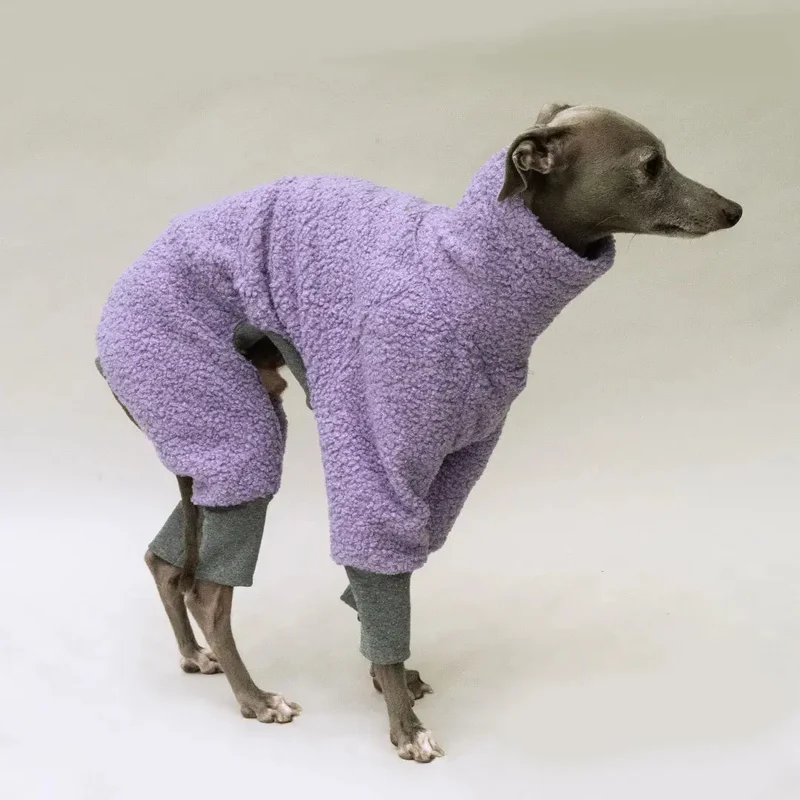 Hunde-Overall "Glow" Lavendel
