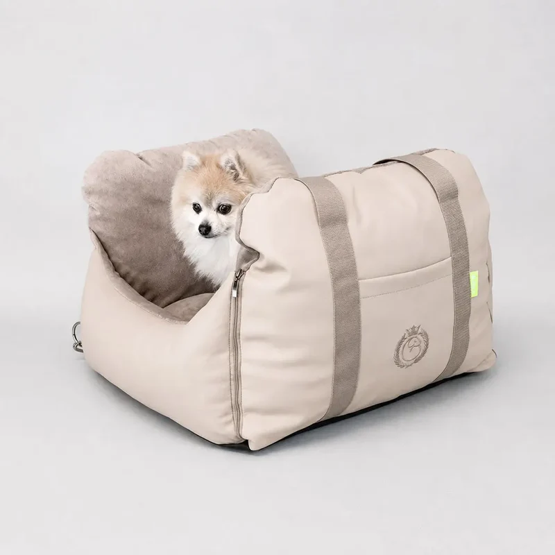Hundeautositz „Travel Deluxe" – Glamour