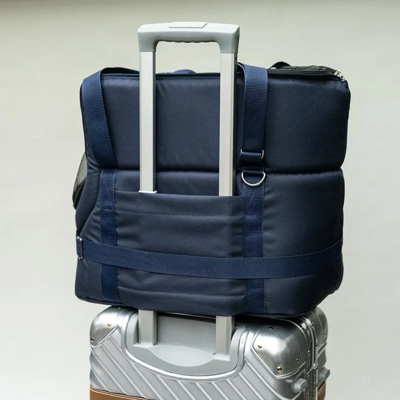 Hundeflugtasche AIR Lunch & Dinner – Navy
