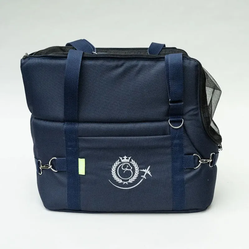 Hundeflugtasche AIR Lunch & Dinner – Navy