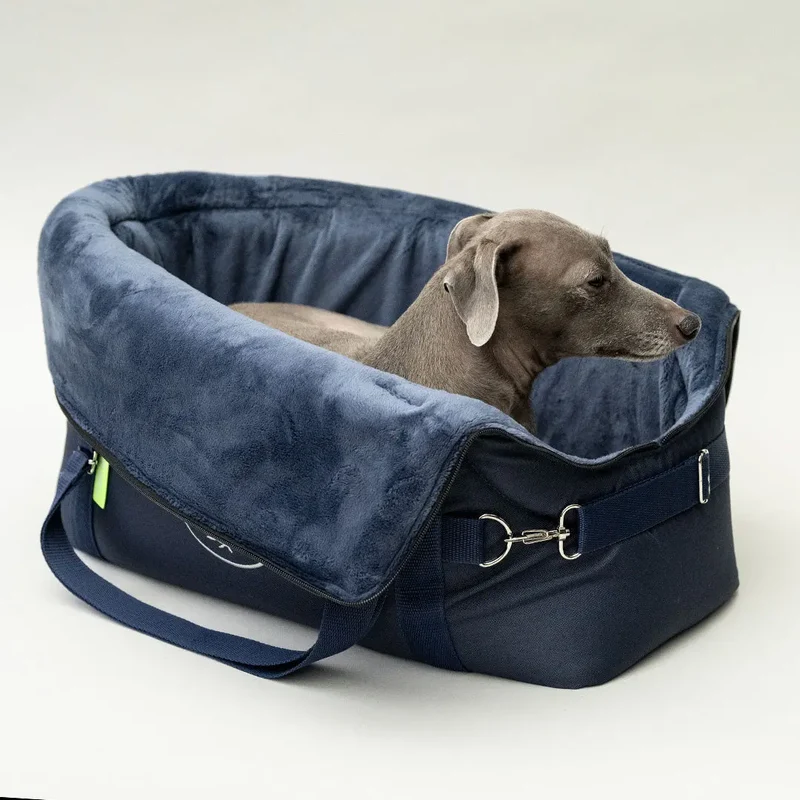 Hundeflugtasche AIR XL-LONG Lunch & Dinner – Navy