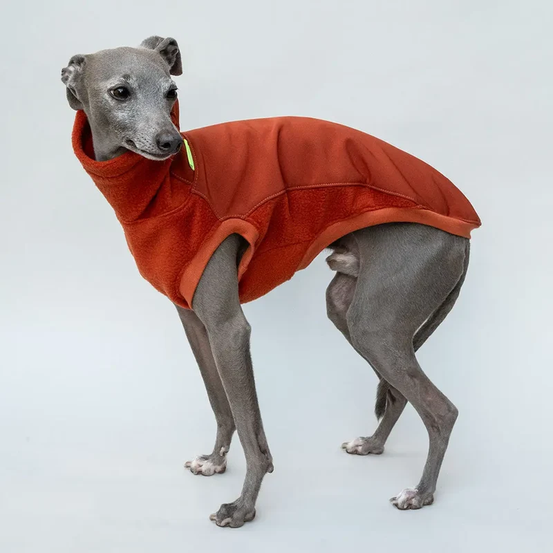 Softshell Hundepullover "Smart" - rostrot