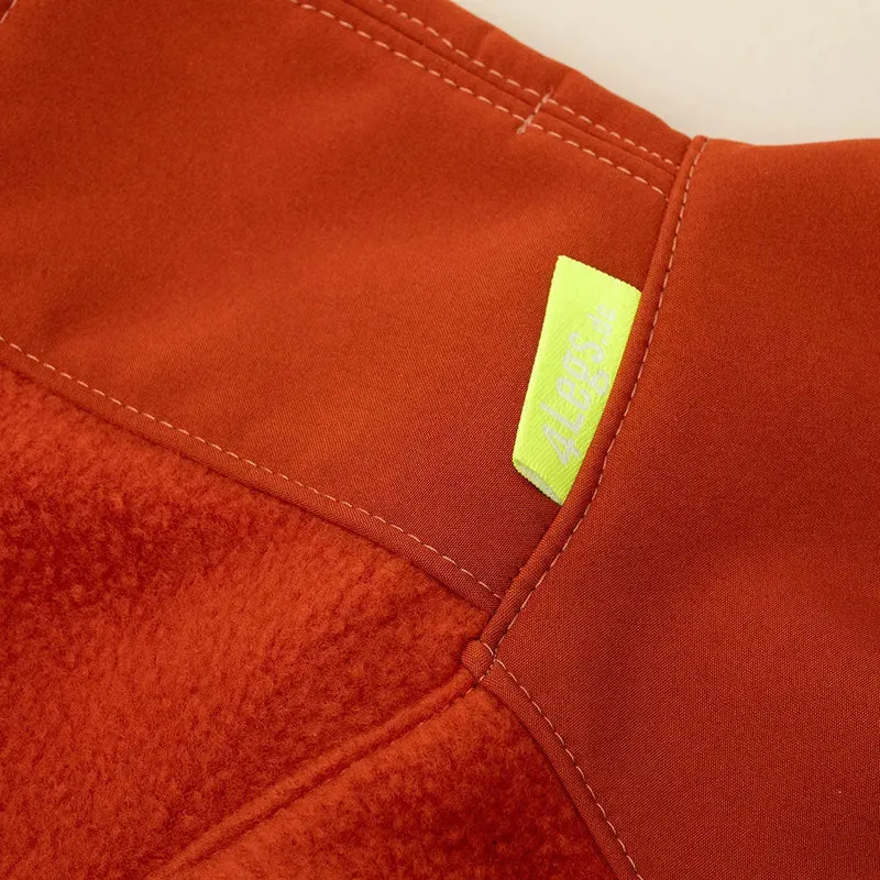 Softshell Hundepullover "Smart" - rostrot