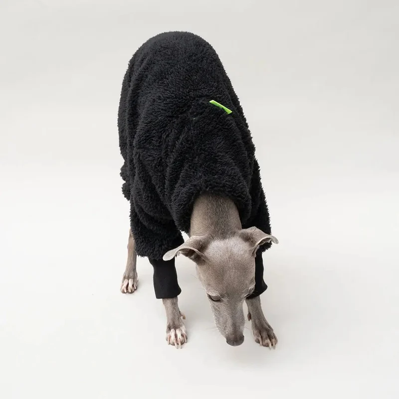 Hunde-Overall "Fozzie" black