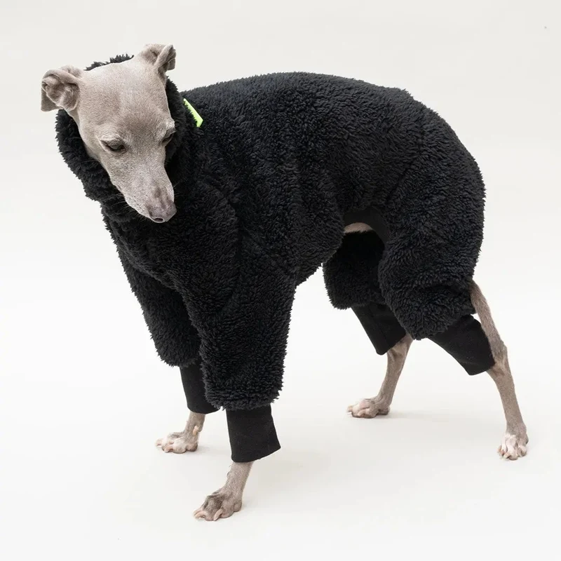 Hunde-Overall "Fozzie" black