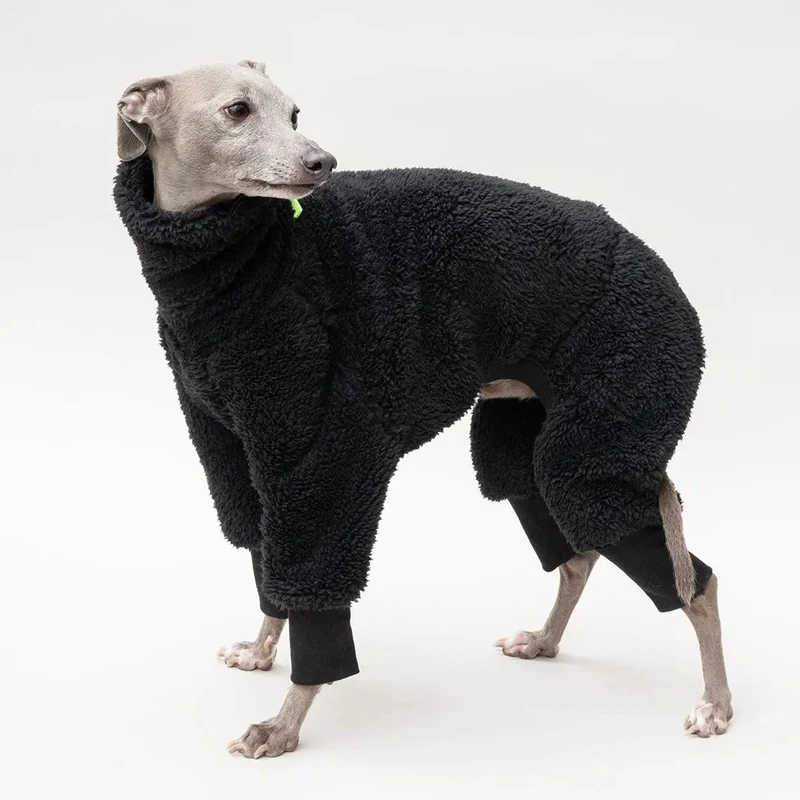Hunde-Overall "Fozzie" black