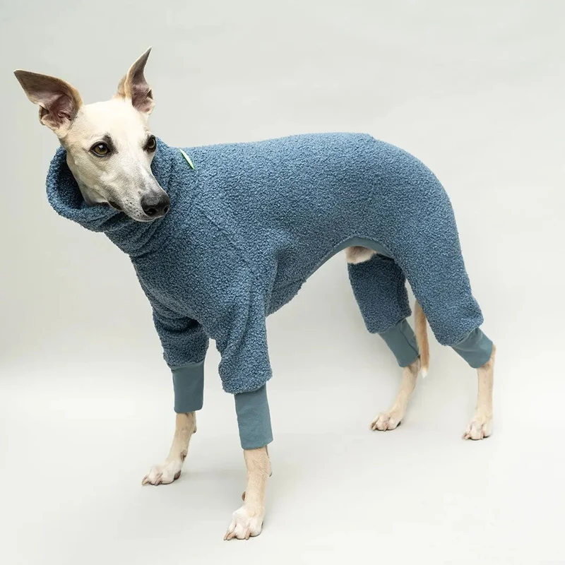 Hunde-Overall "Polar-4Legs" sky-blue