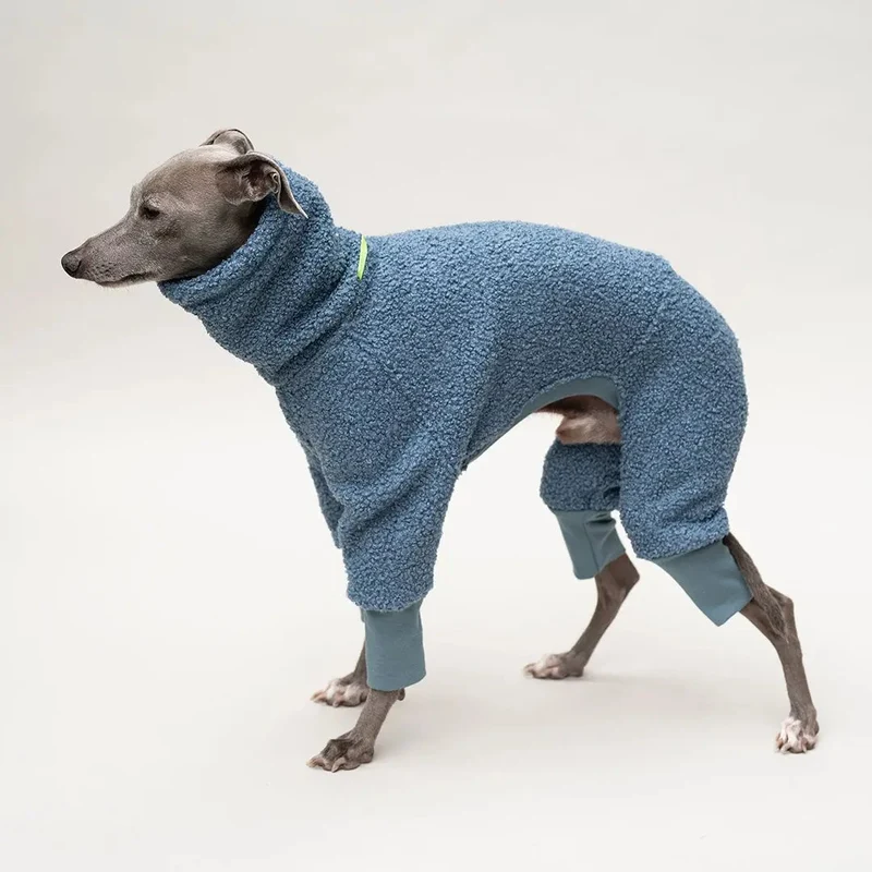 Hunde-Overall "Polar-4Legs" sky-blue