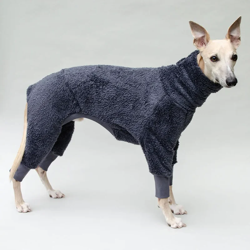 Hunde-Overall "Fozzie" blau grau