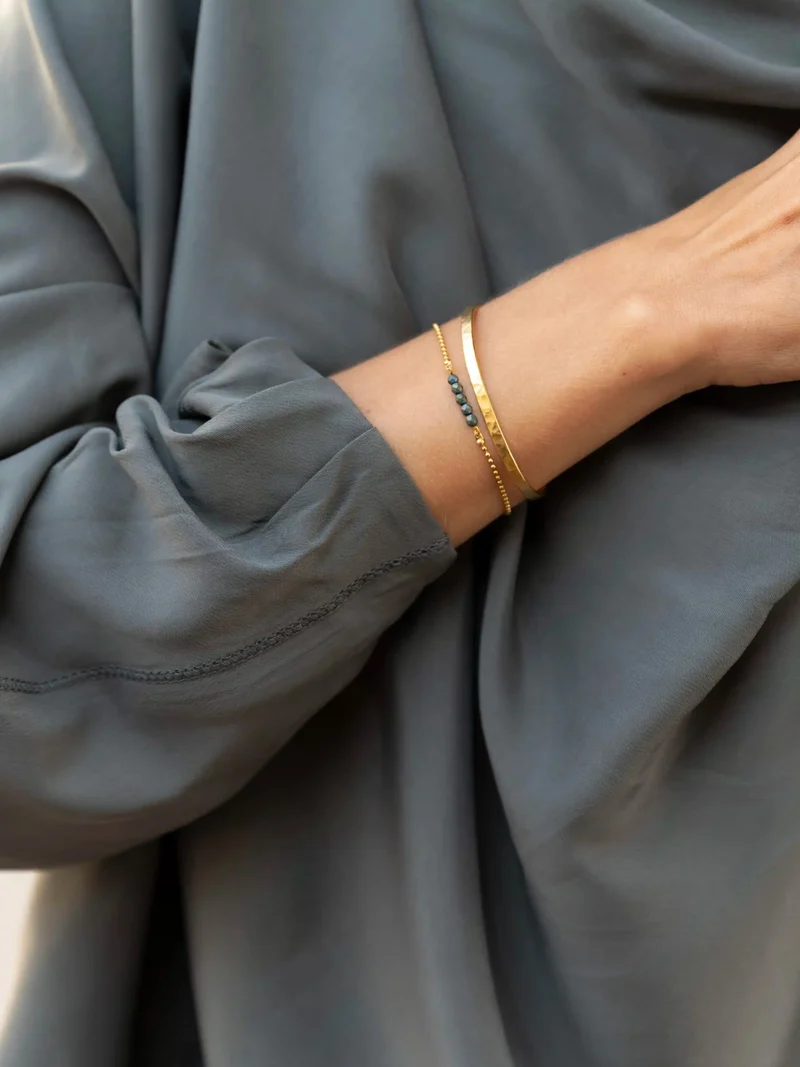 Seagreen Fünf-Edelsteine-Armband