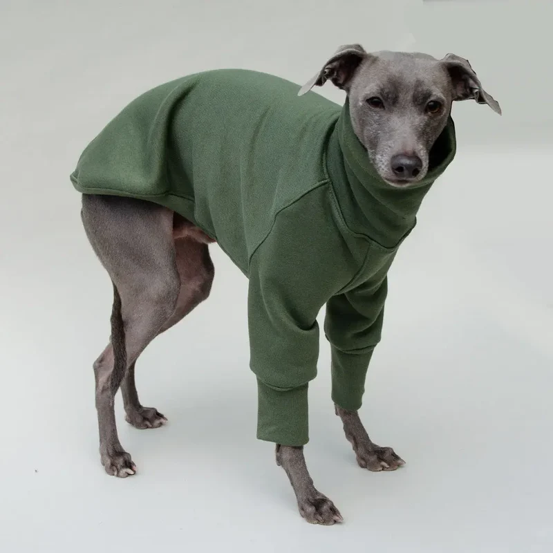 Hunde-Sweater "COZY LONGSLEEVE" - oliv