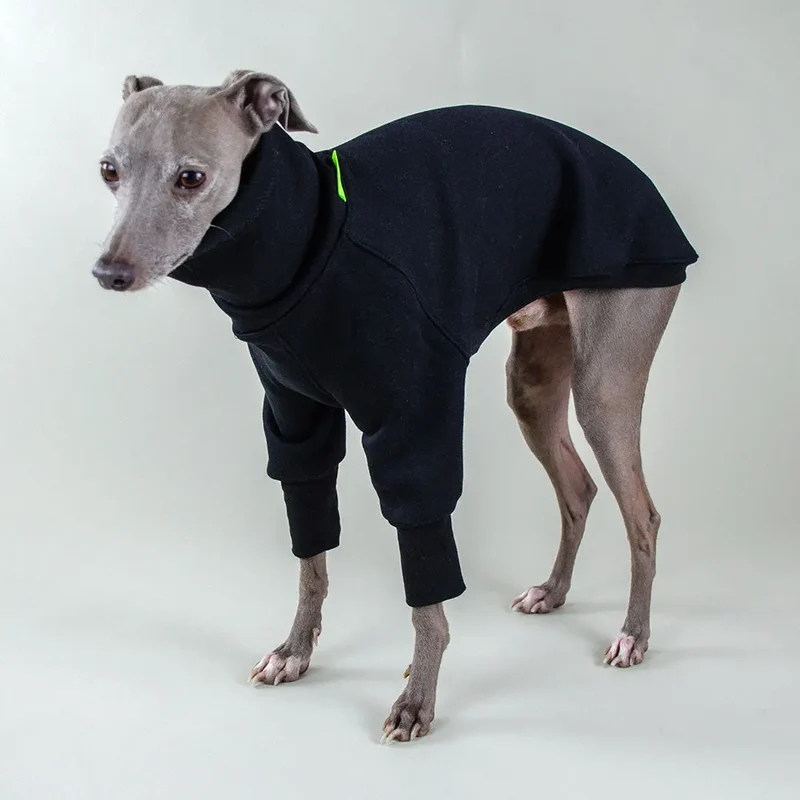 Hunde-Sweater "COZY LONGSLEEVE" - black