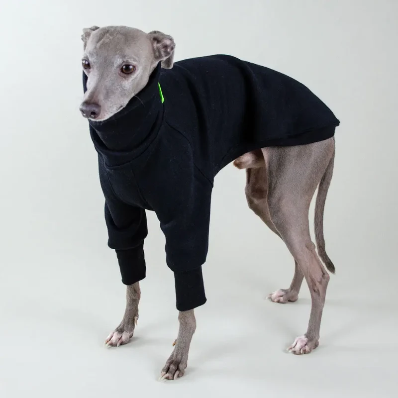 Hunde-Sweater "COZY LONGSLEEVE" - black