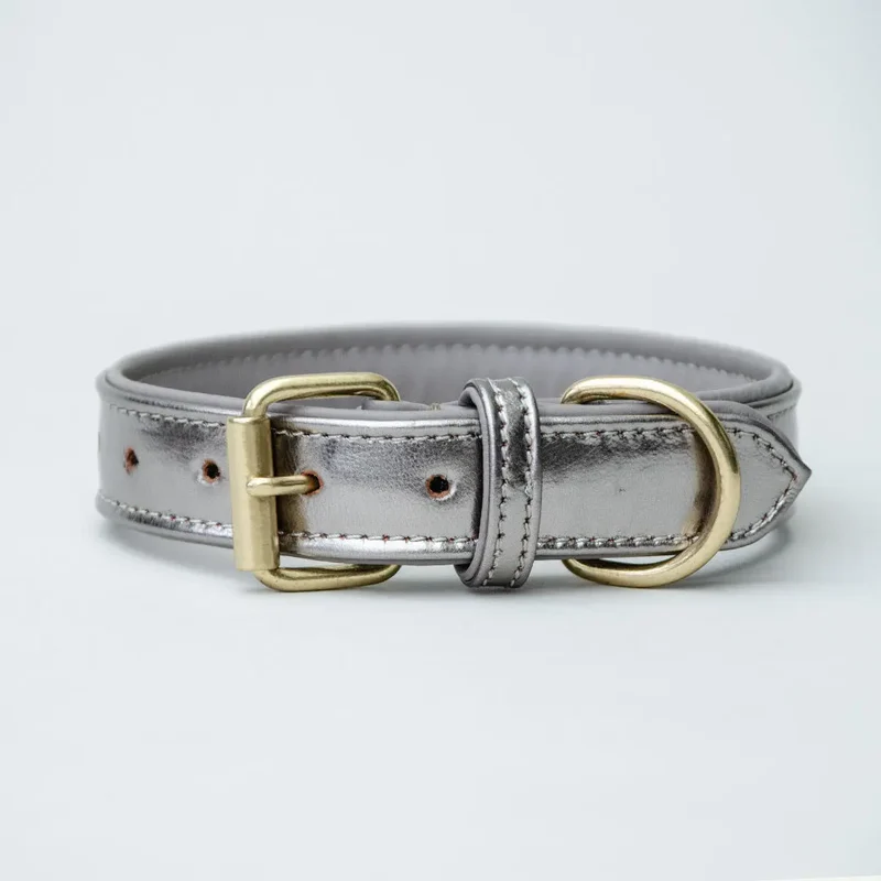 Halsband "Rise&Shine" aus hochwertigem Schafsleder