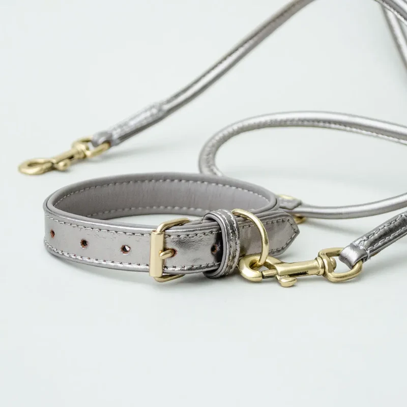 Halsband "Rise&Shine" aus hochwertigem Schafsleder