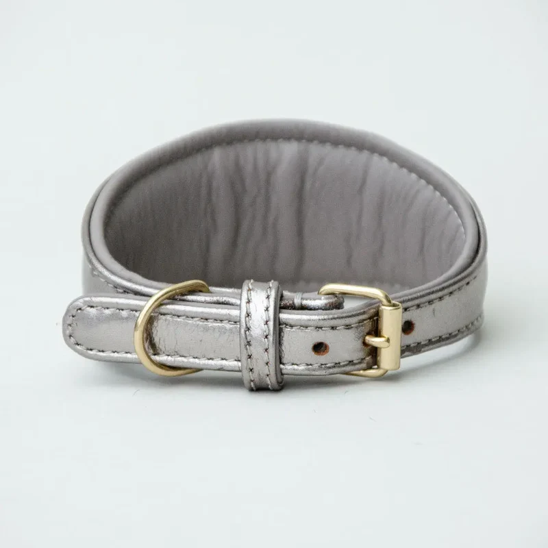Gepolstertes Windhund-Halsband "Greyhound-Rise&Shine"
