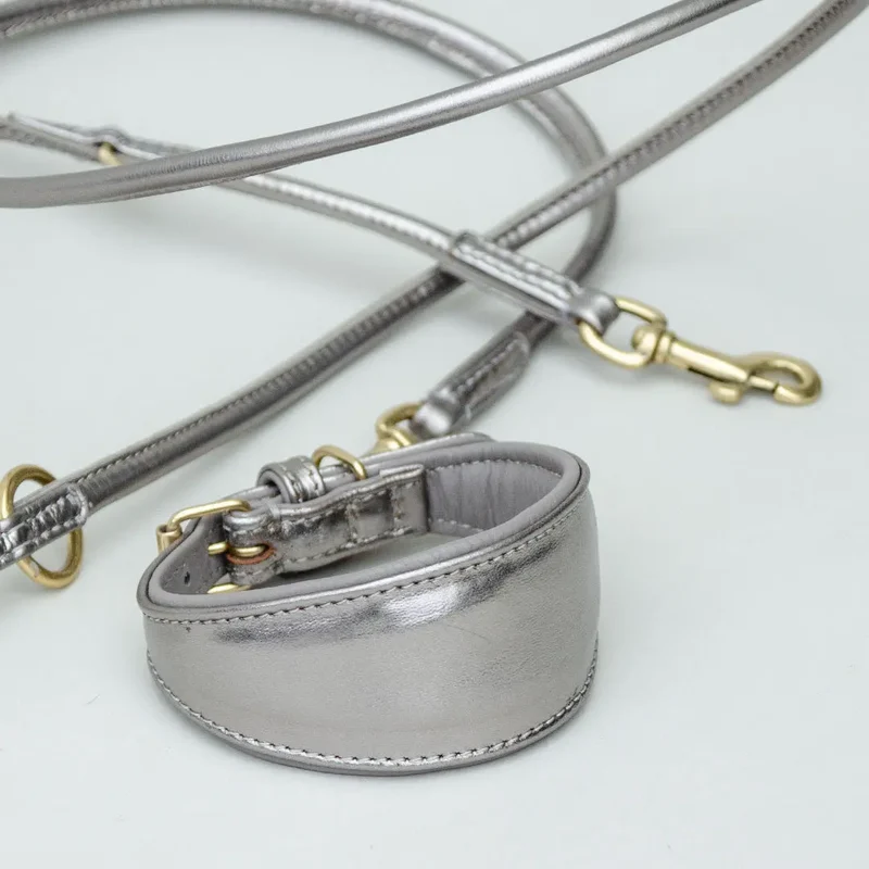 Gepolstertes Windhund-Halsband "Greyhound-Rise&Shine"