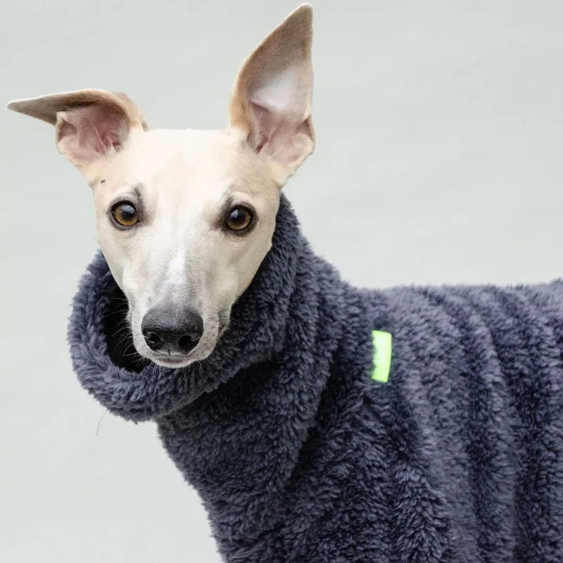 Hunde-Pulli "Grizzly" blau grau