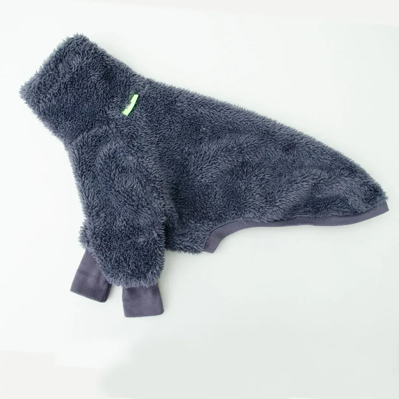 Hunde-Pulli "Grizzly" blau grau