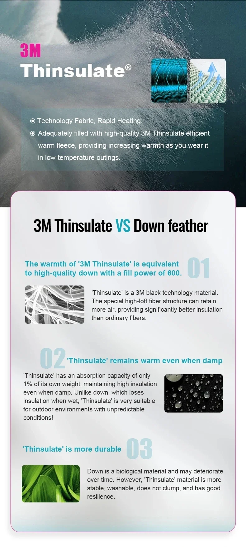 3M Thinsulate wärmende Hundeweste
