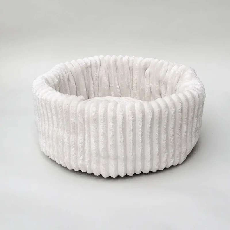 Elegantes Hundebett „Biscuit“ - creme