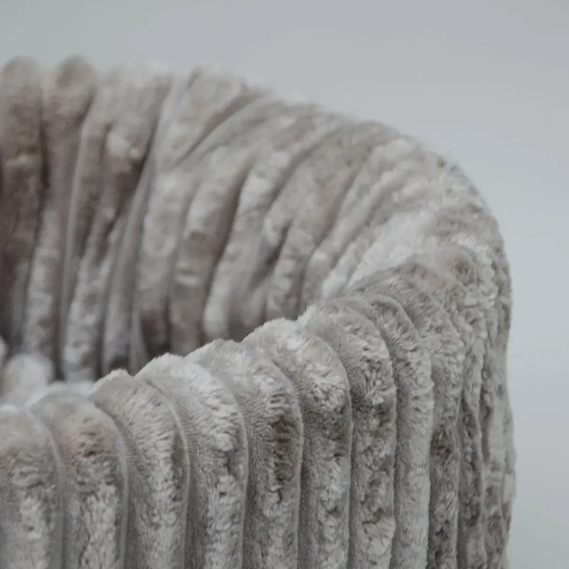 Elegantes Hundebett „Biscuit“ - taupe