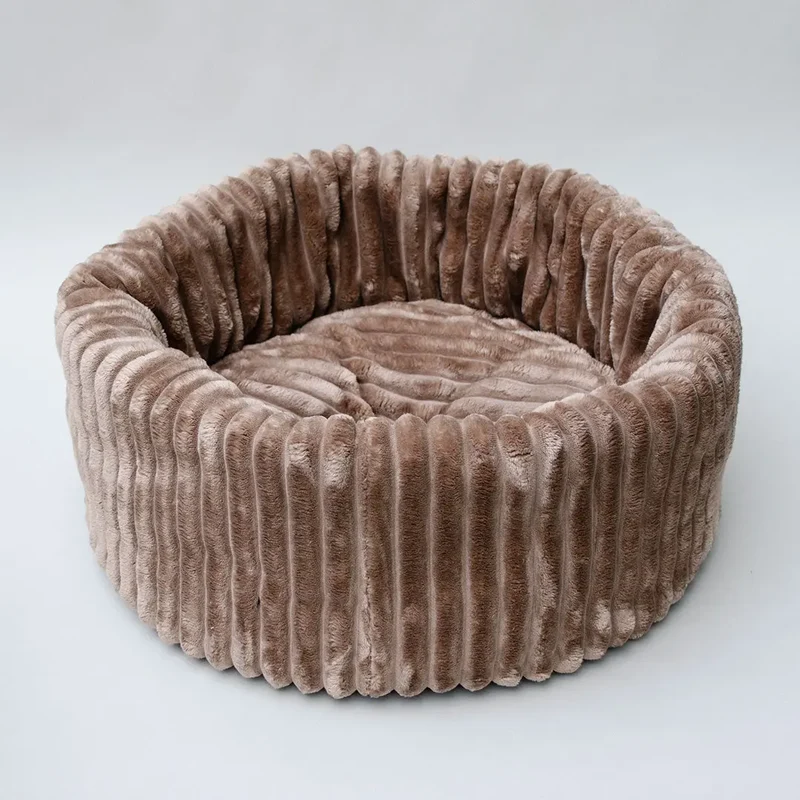 Das kuschelige Hundebett „Biscuit“ - toffee