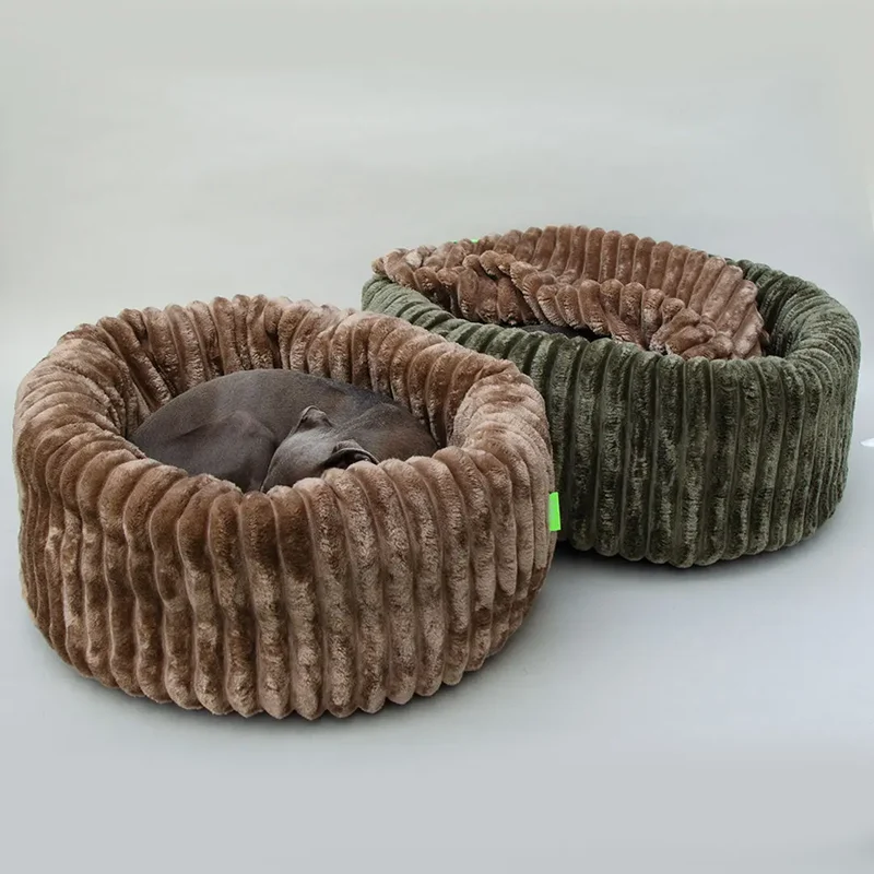 Das kuschelige Hundebett „Biscuit“ - toffee