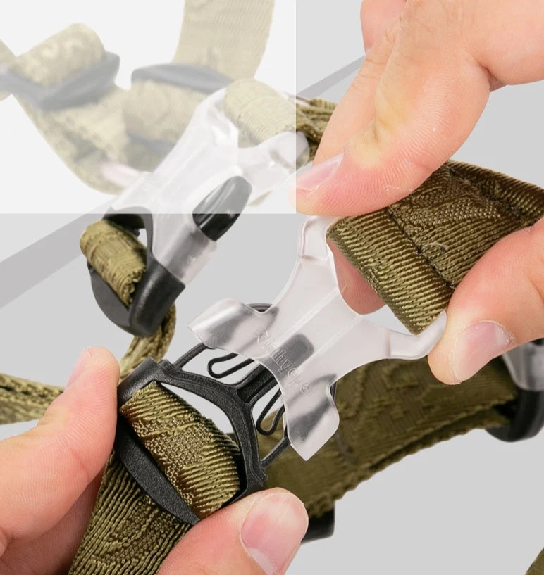 Ultraleichtes Doppel-H-Hundegeschirr Cordura