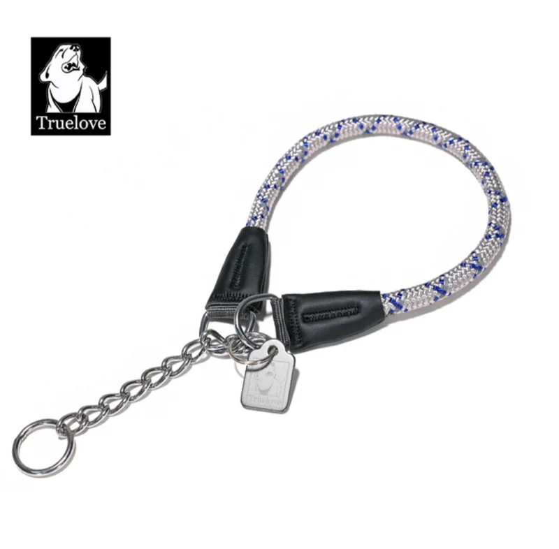 Reflektierendes Hundehalsband mit Kettenzugstop V3.0