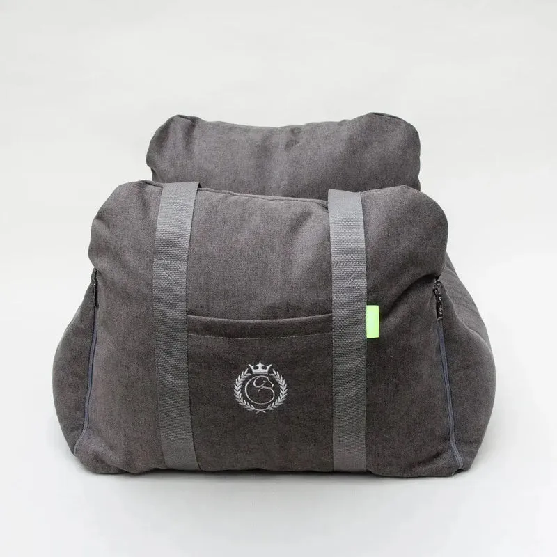 Hunde-Autositz „Travel Deluxe“ Flanell graphit