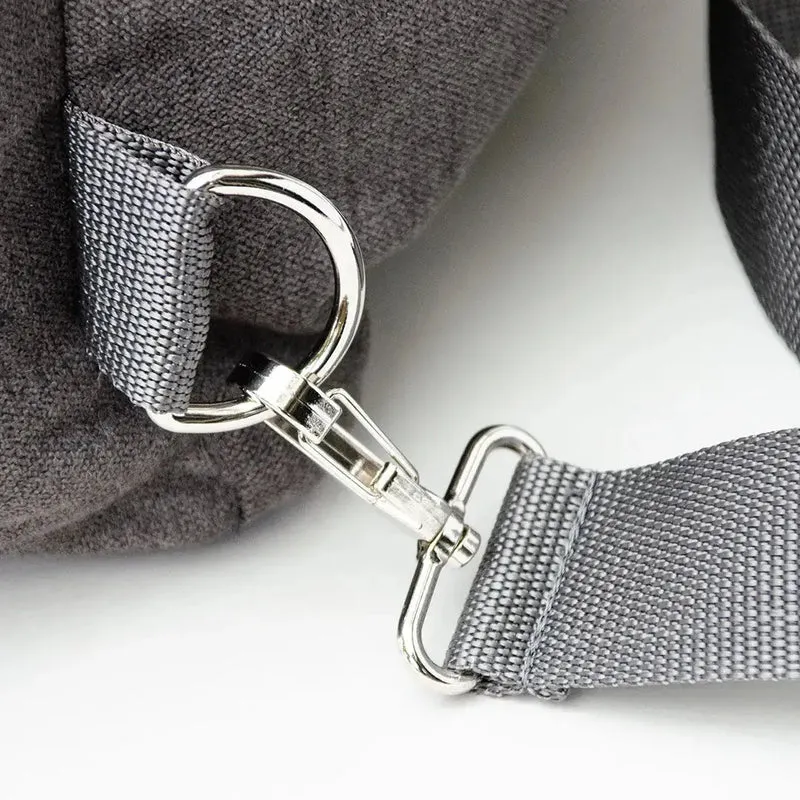 Hunde-Autositz „Travel Deluxe“ Flanell graphit