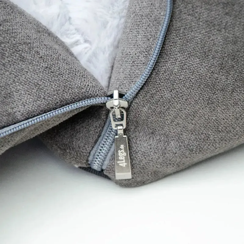 Hunde-Autositz „Travel Deluxe“ Flanell graphit