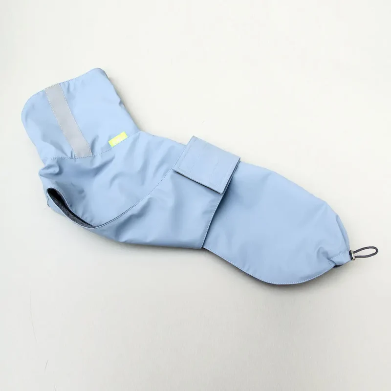 Warmer Hunde-Regenmantel "Safe From Rain" bleu