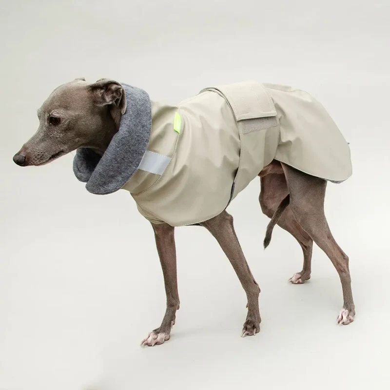 Warmer Hunde-Regenmantel "Safe From Rain" sand