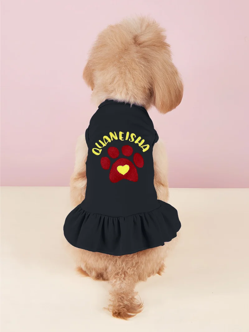 Personalisierte Hunde Kleider