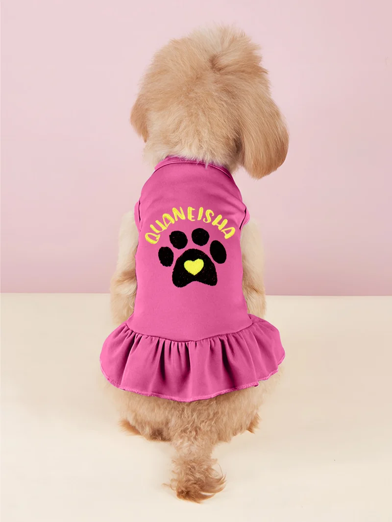 Personalisierte Hunde Kleider