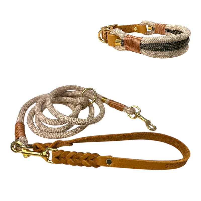 Set | Halsband & Leine 'Linde'