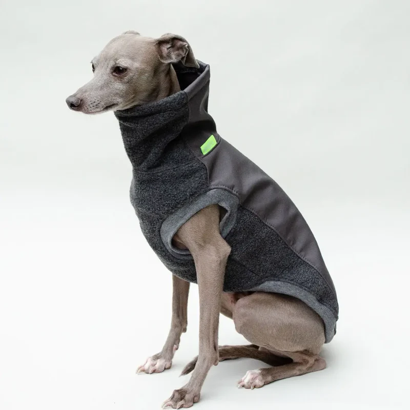 Softshell Hundepullover "Smart" - graphit