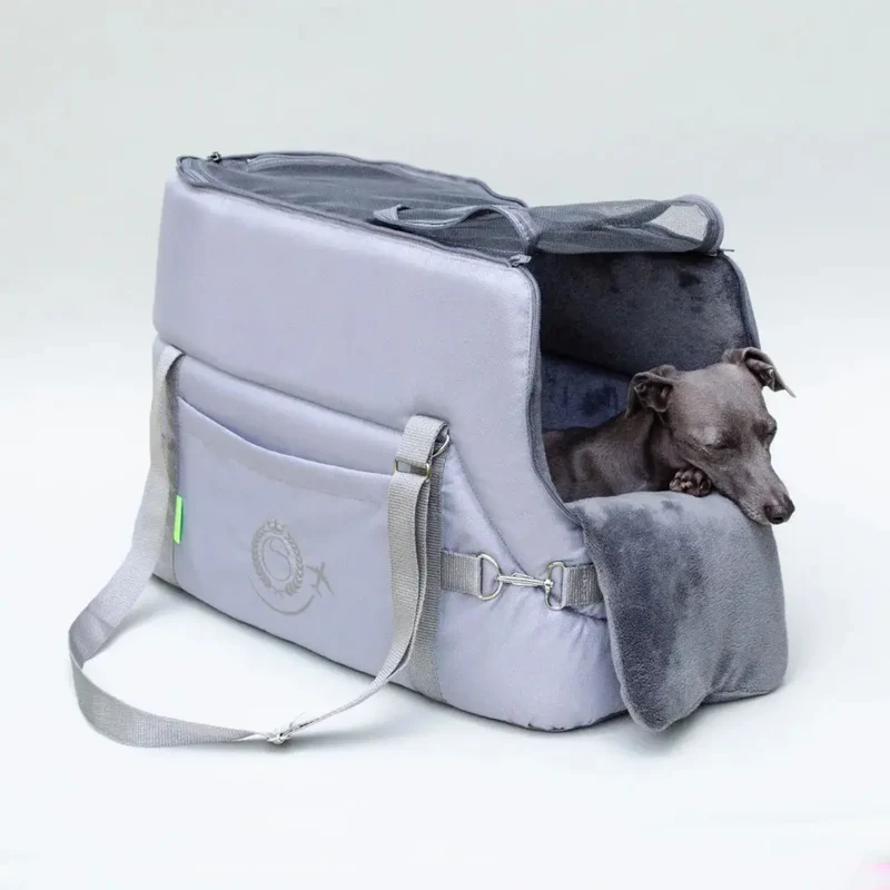 Hundeflugtasche AIR EURO Lunch & Dinner – Grey