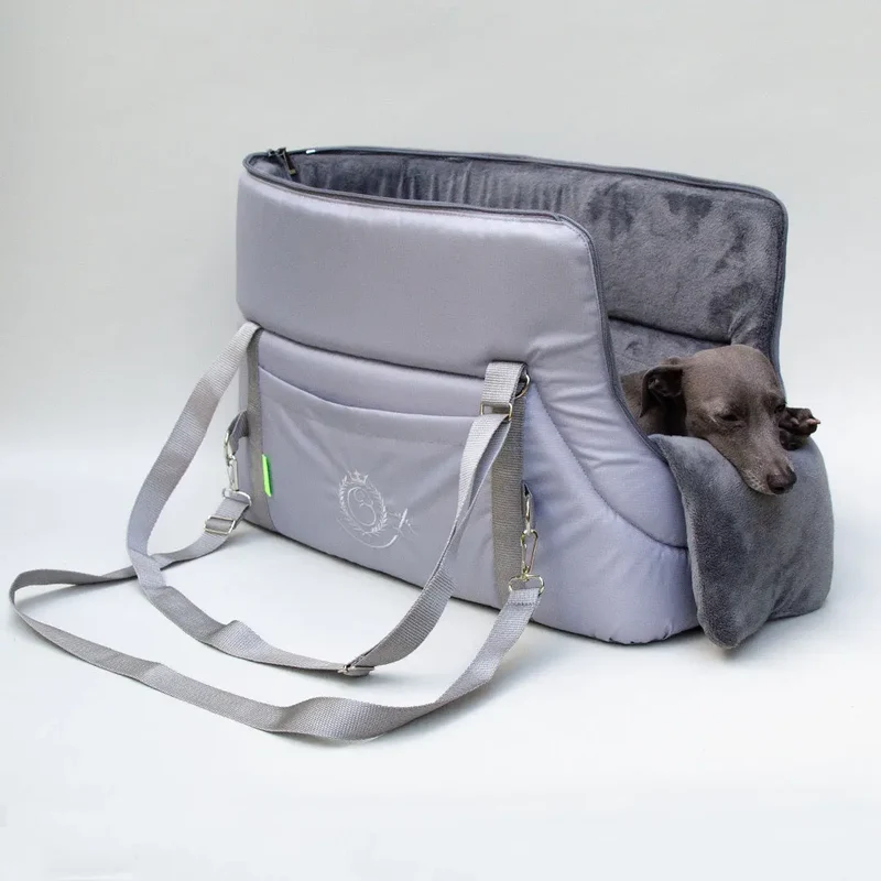 Hundeflugtasche AIR EURO Lunch & Dinner – Grey