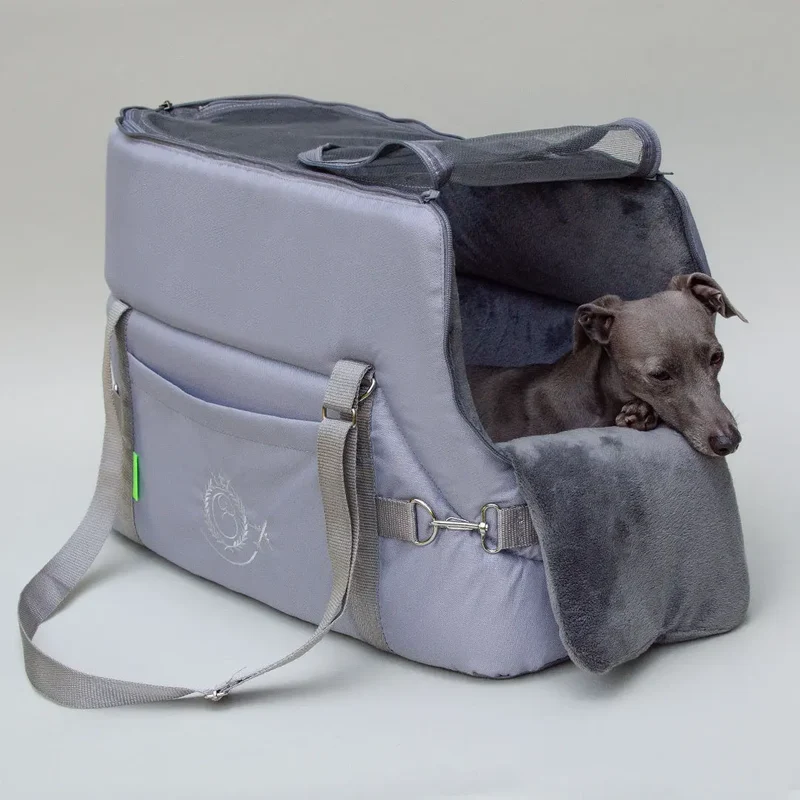 Hundeflugtasche AIR EURO Lunch & Dinner – Grey