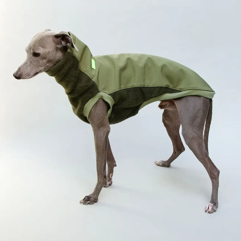 Softshell Hundepullover "Smart" - oliv